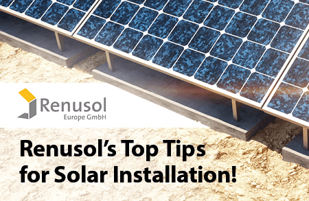 Renusol’s top tips on ground mounting 