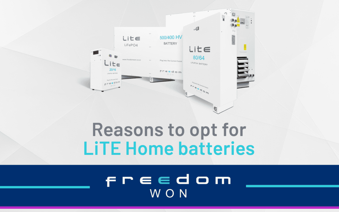 Reasons to opt for LiTE Home batteries